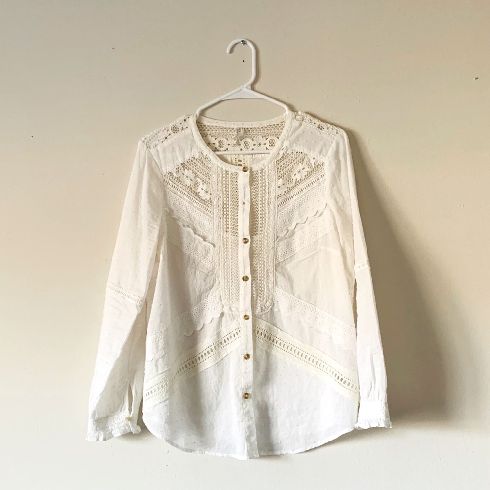 Detailed Anthropologie Summer Top